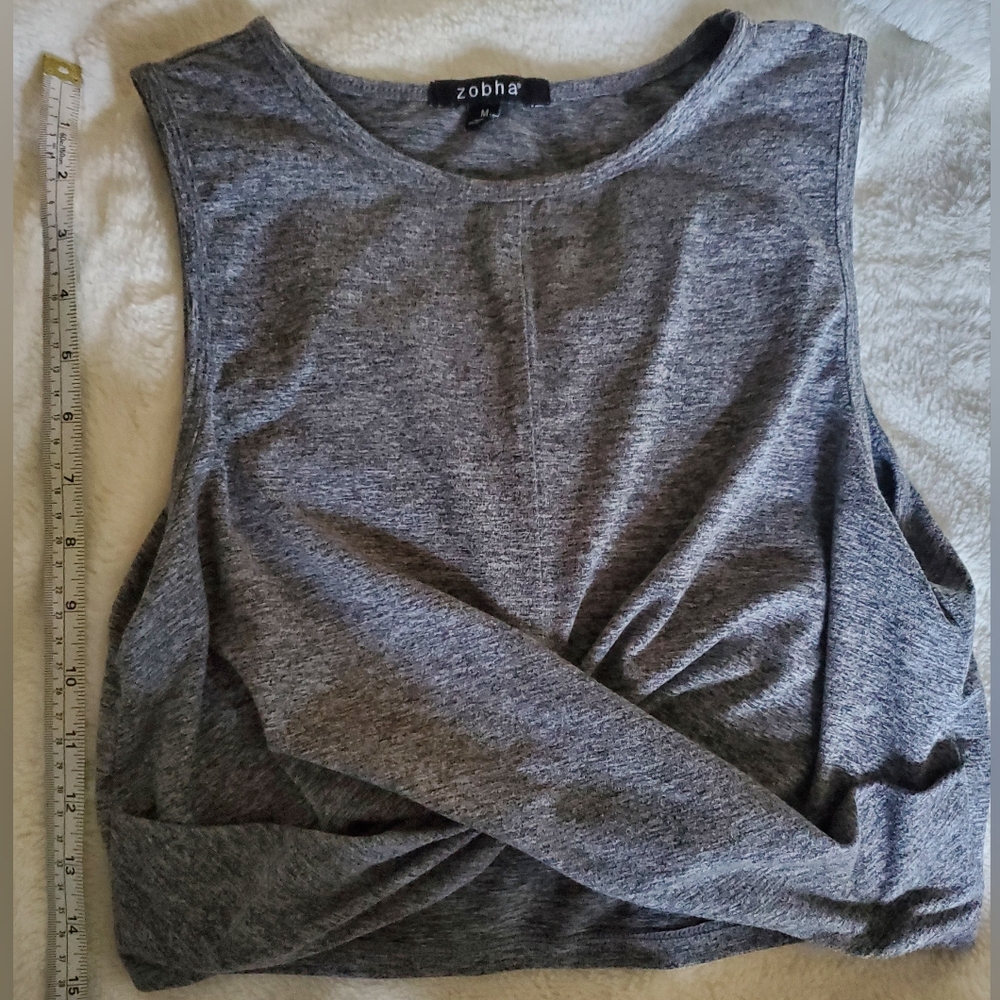 Zobha athletic crop top